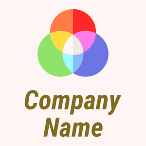Color palette logo on a Snow background - Enfant & Garderie