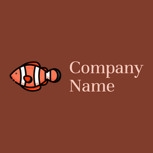 Clown fish on a Crab Apple background - Animaux & Animaux de compagnie