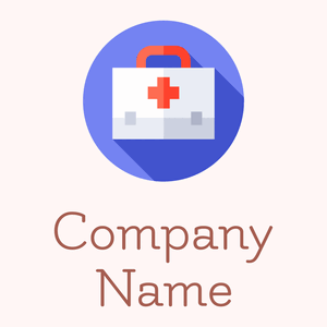 First aid kit logo on a Snow background - Security
