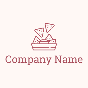 Nachos logo on a Seashell background - Food & Drink