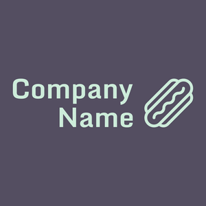 Hot dog logo on a Mulled Wine background - Nourriture & Boisson
