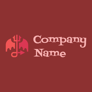 Evil logo on a Old Brick background - Religione