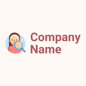 Skin logo on a Seashell background - Medicina & Farmacia
