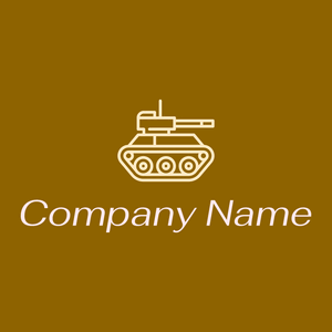 Tank logo on a Olive background - Autos & Fahrzeuge