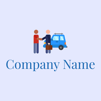 Car logo on a Grey background - Automobile & Véhicule