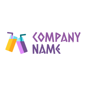 Drink logo on a White background - Comida & Bebida