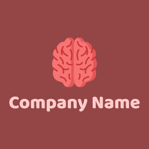 Brain logo on a Matrix background - Medicina & Farmacia