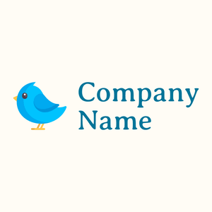 Bird on a Floral White background - Animali & Cuccioli