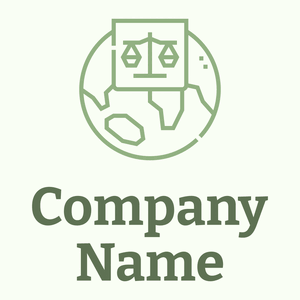 International law logo on a Ivory background - Comunidad & Sin fines de lucro