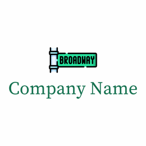 Broadway on a White background - Entertainment & Kunst