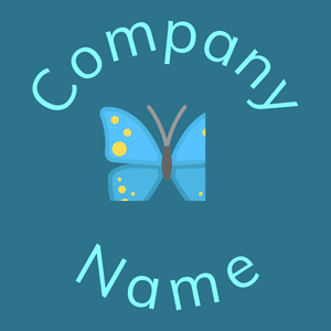 Summer Sky Butterfly on a Atoll background - Sommario