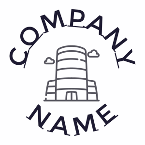 Business center logo on a White background - Domaine de l'architechture