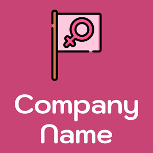 Womens day logo on a Cabaret background - Communauté & Non-profit