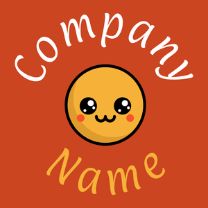 Cute logo on a Chocolate background - Abstrait