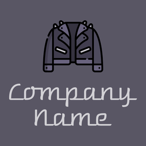 Leather jacket logo on a Smoky background - Moda & Belleza