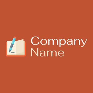 Book logo on a Trinidad background - Abstrakt