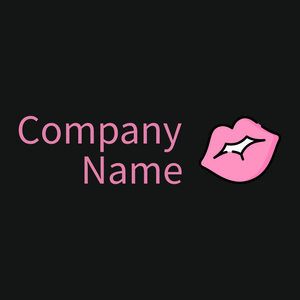 Kiss logo on a Nero background - Moda & Belleza