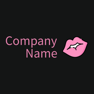 Kiss logo on a Nero background - Moda & Bellezza