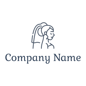 Outlined Bride logo on a White background - Bruiloft diensten