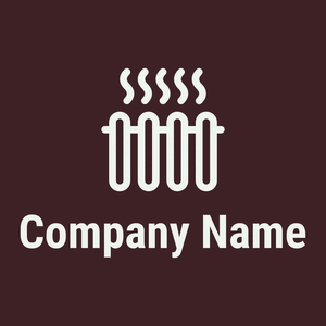 Heating logo on a Temptress background - Abstrakt
