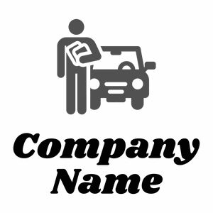 Car rental logo on a White background - Automobile & Véhicule