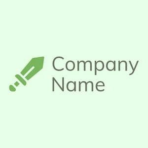 Sword logo on a Honeydew background - Entertainment & Arts