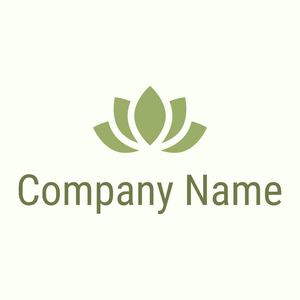 Plant logo on a Ivory background - Spa & Estética