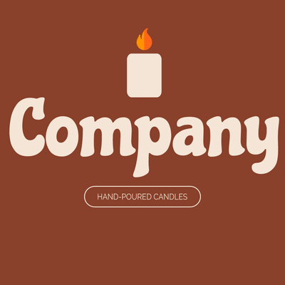 Handmade candle logo - Vendita al dettaglio