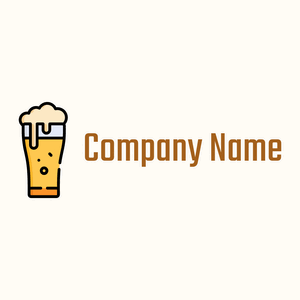 Golden Tainoi Beer on a Floral White background - Cibo & Bevande