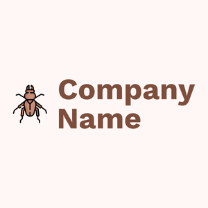Insect logo on a Snow background - Animali & Cuccioli