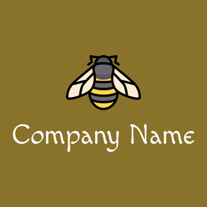 Bee on a Corn Harvest background - Animali & Cuccioli