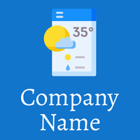 Weather app on a Denim background - Communicatie
