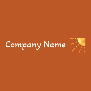 Sun logo on a Christine background - Abstrakt