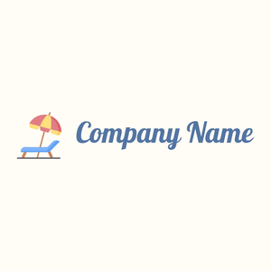 Sea Pink Sunbed on a Floral White background - Reizen & Hotel