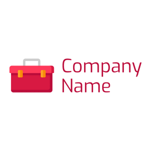 Tool box logo on a White background - Construção & Ferramentas