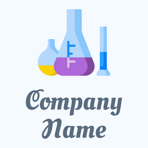 Columbia Blue Chemical substances on a Alice Blue background - Industriel