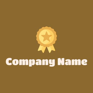 Badge on a Rusty Nail background - Abstracto