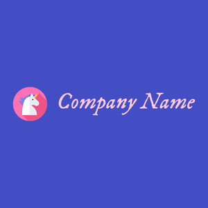 Unicorn logo on a Free Speech Blue background - Entertainment & Kunst