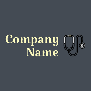 Stethoscope logo on a Tuna background - Médicale & Pharmaceutique