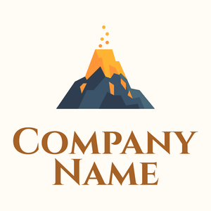 Lava Volcano logo on a Floral White background - Sommario
