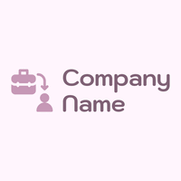 Business logo on a Lavender Blush background - Indústrias
