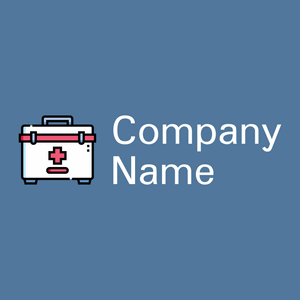 First aid kit logo on a San Marino background - Educación