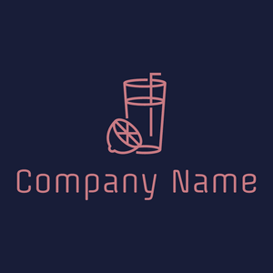 Lemonade logo on a Blue Whale background - Comida & Bebida