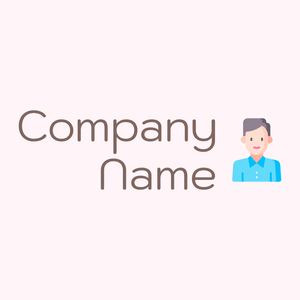 Father logo on a Lavender Blush background - Abstrato