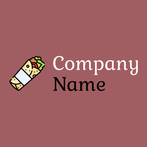 Kebab logo on a Au Chico background - Comida & Bebida
