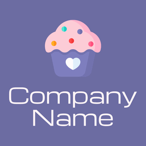 Pink Cupcake on a Scampi background - Alimentos & Bebidas