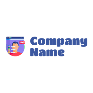 Live logo on a White background - Kommunikation