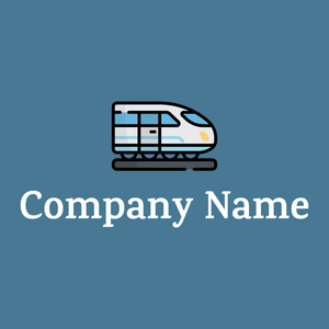 Train logo on a Jelly Bean background - Automotive & Vehicle