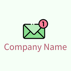 Inbox logo on a Honeydew background - Domaine des communications