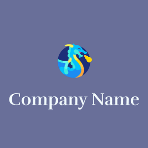 Dragon logo on a Waikawa Grey background - Animaux & Animaux de compagnie